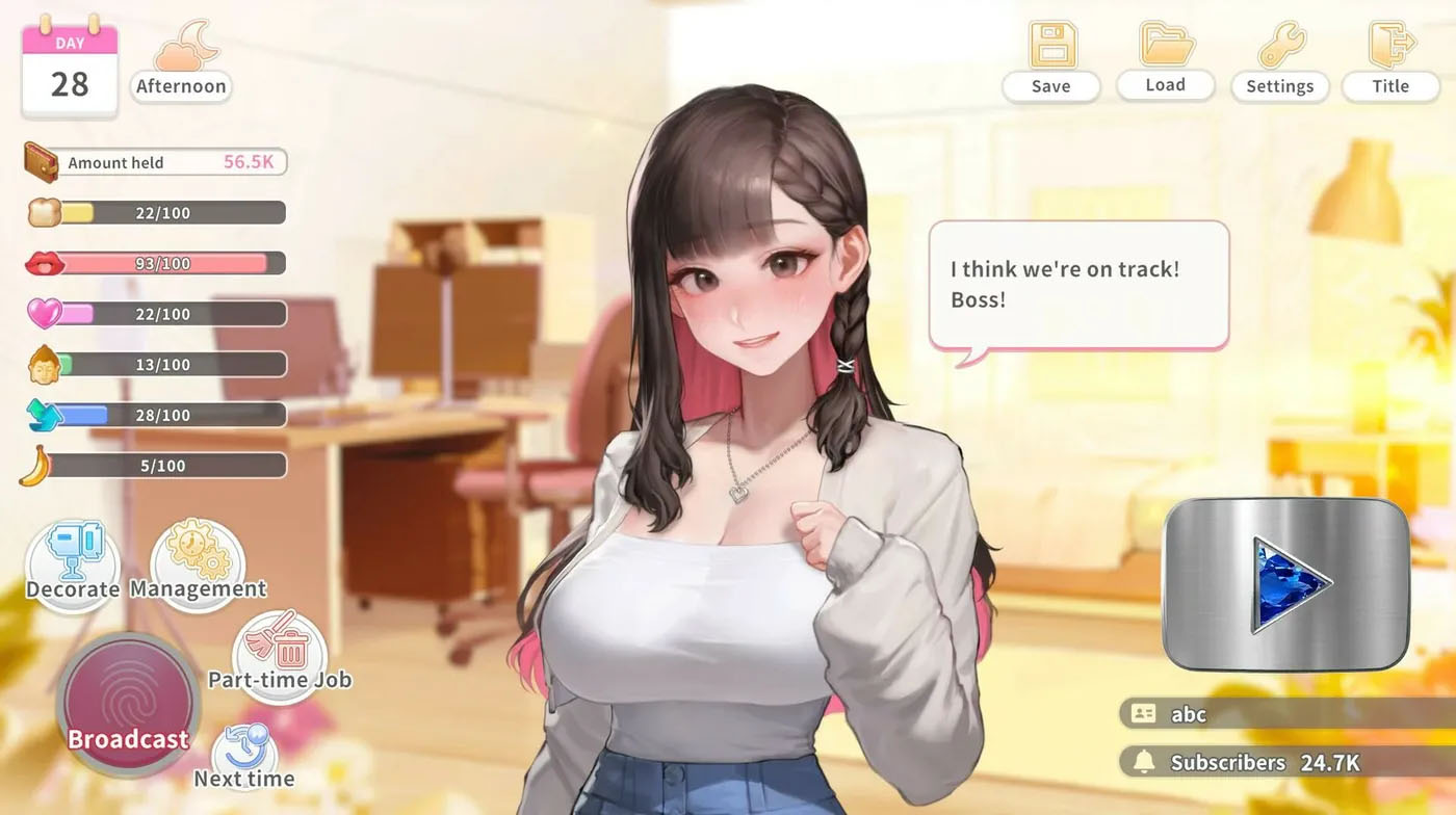 Streaming ON! VTuber Training Ver1.02 Steam官方中文版 [PC游戏]  [更新/466.9M] 