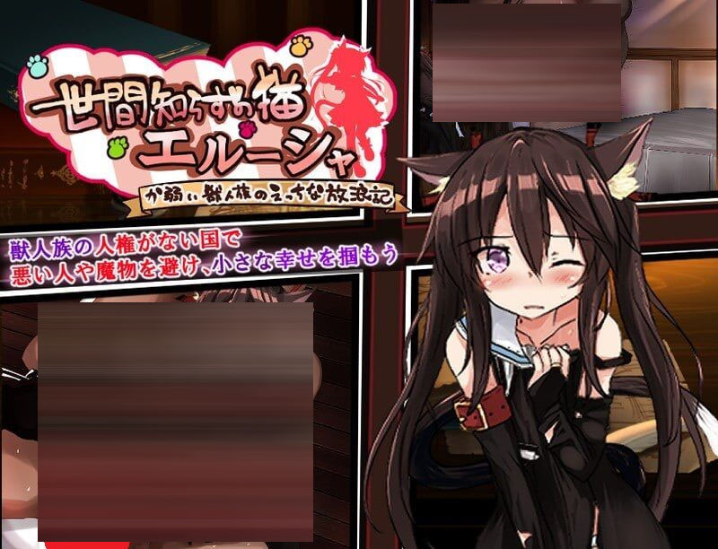 不谙世事的猫娘艾露莎 Ver0.26 [1.31G][RPG/AI汉化/PC] 