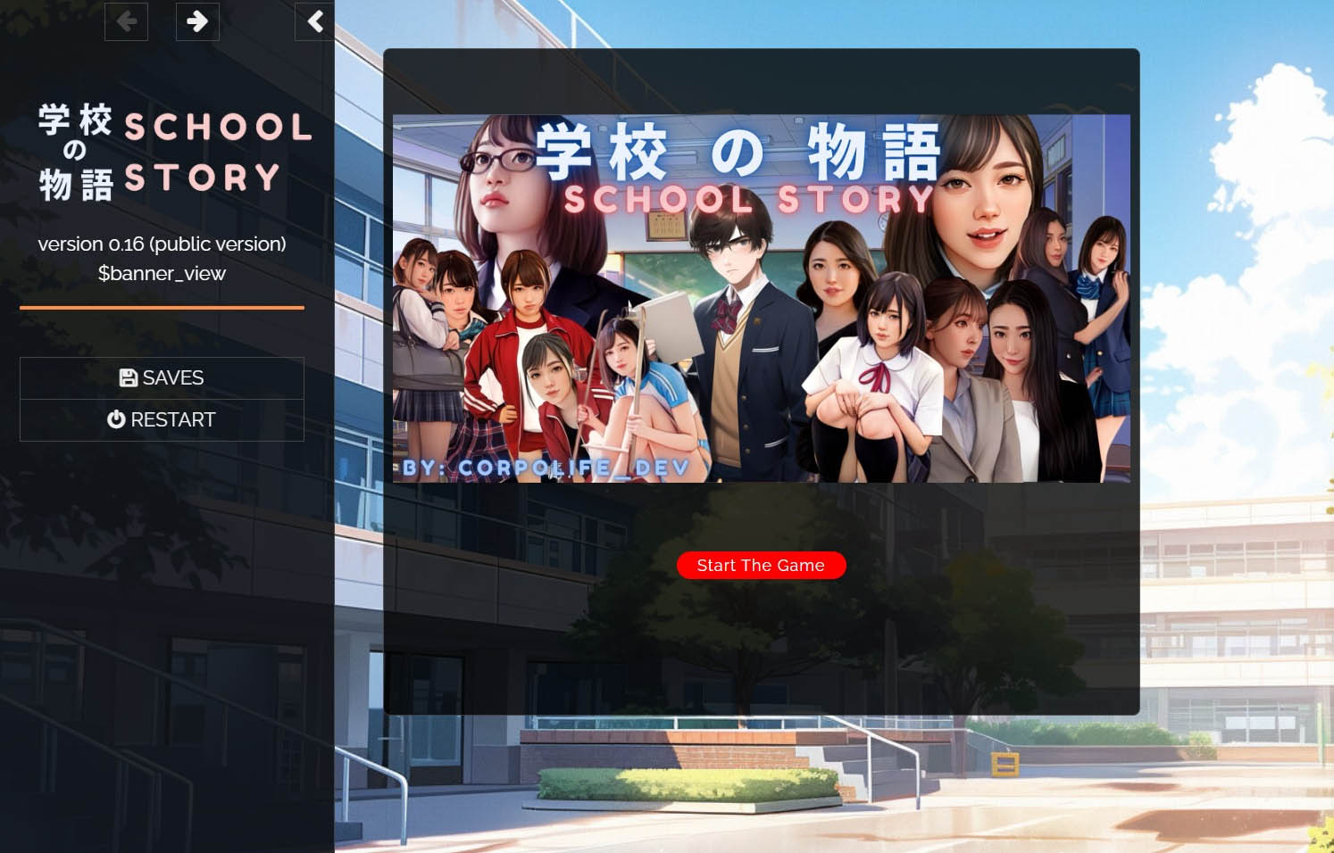 学校の物语GakkoNoMonogatariV0.16浏览器转中文[11G][HTML/汉化]