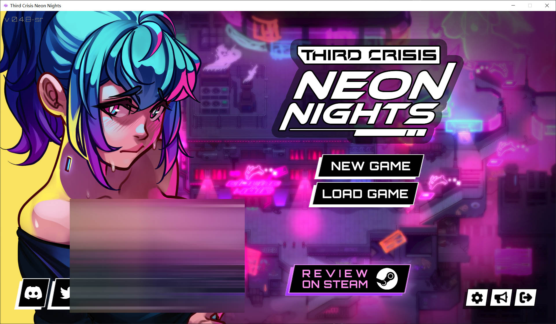 第三次危机：霓虹之夜/Third Crisis: Neon Nights[Ver0.4.8][PC/3.60G] [SLG]